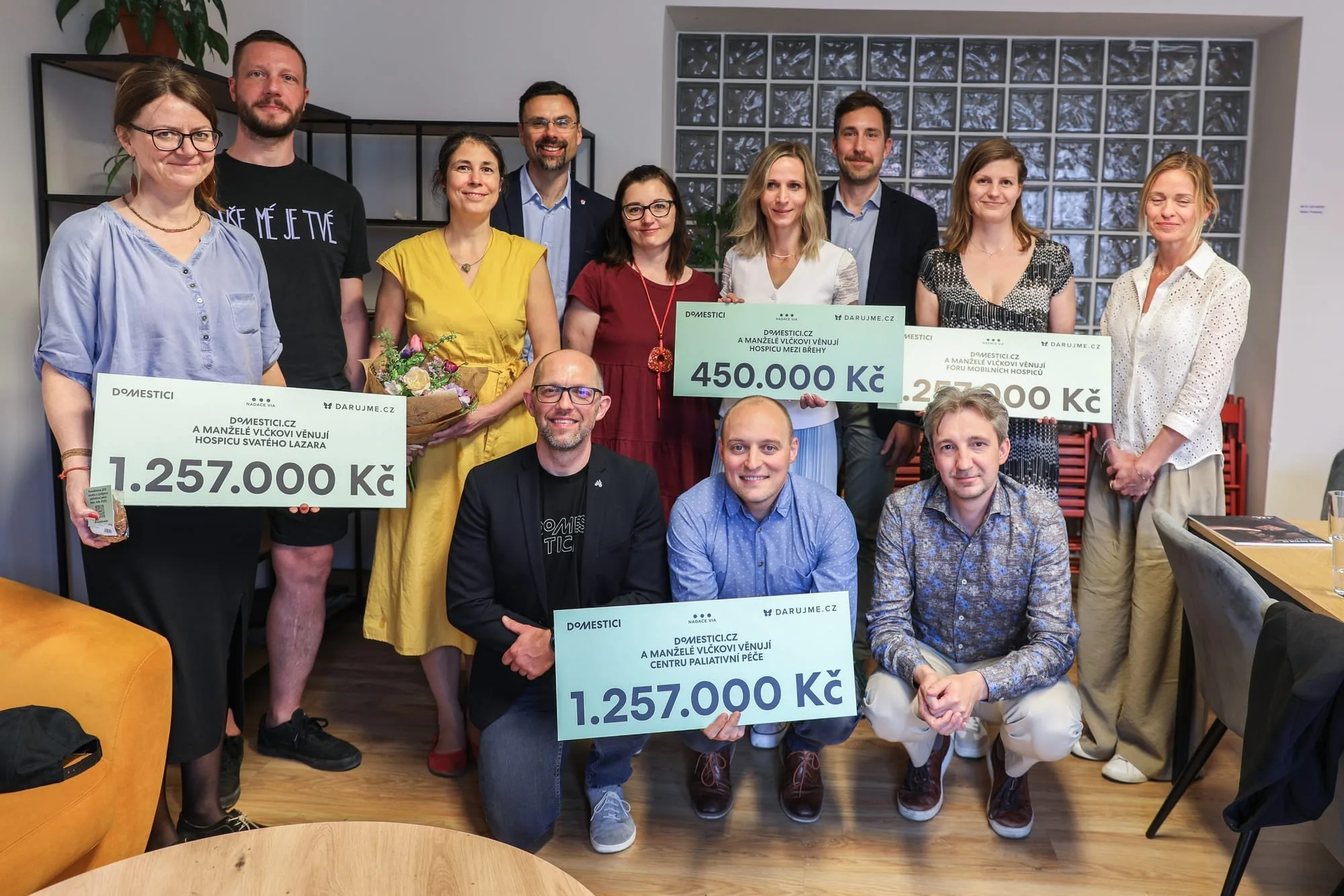 Pro hospice: předání a poděkování